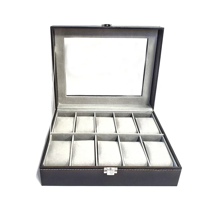 Coffret à montres pour ranger et exposer 10 montres