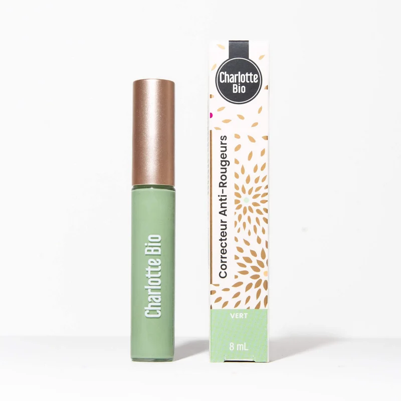 Correcteur vert anti-rougeurs bio