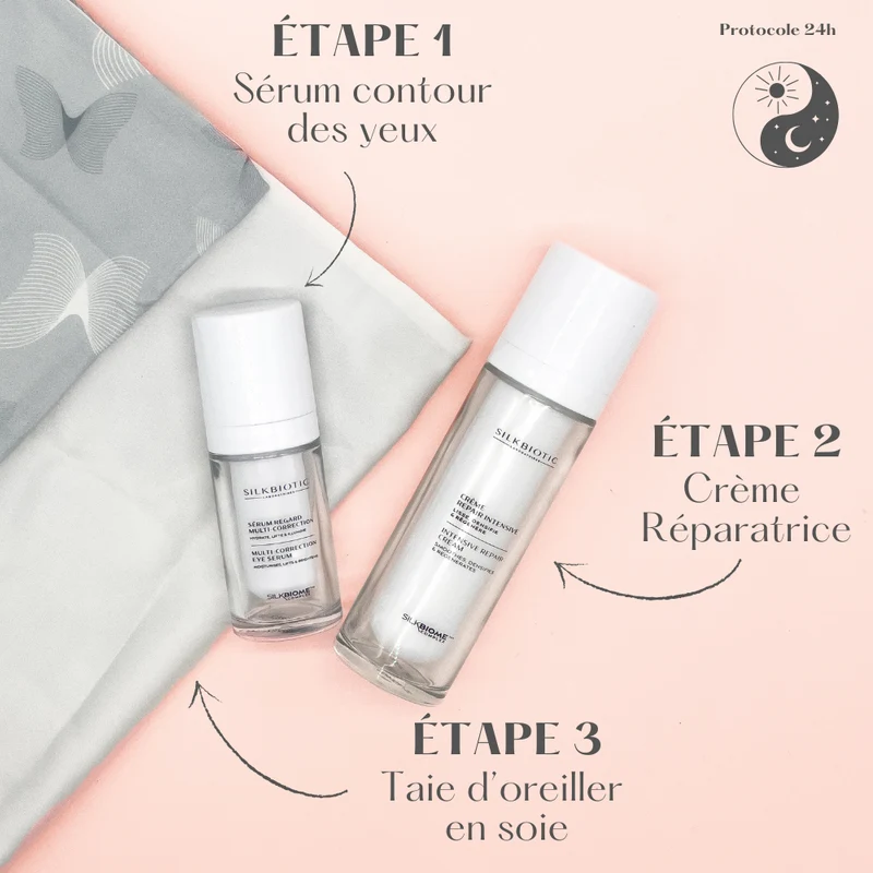 Coffret Programme 24H Anti-âge global - SILKBIOTIC