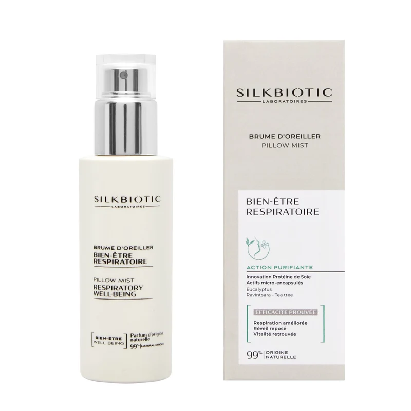 Brume d'oreiller Bien-être respiratoire – 50ml – SILKBIOTIC