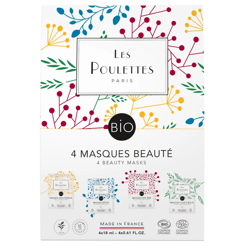 Coffret 4 masques