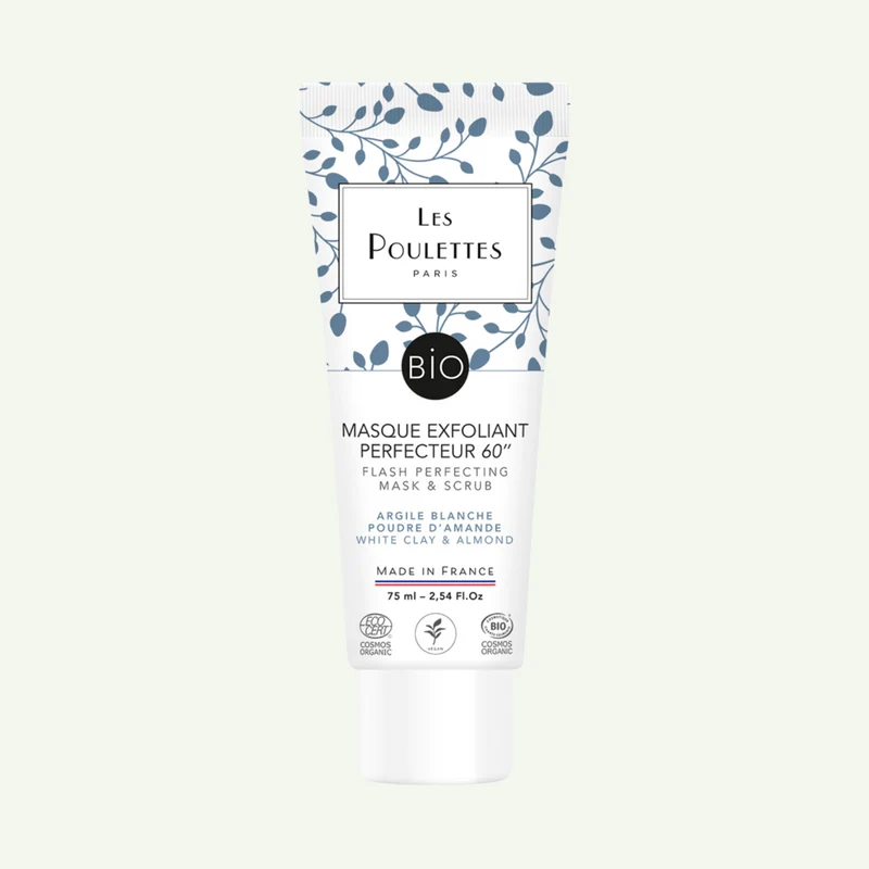Masque Exfoliant Perfecteur 60'' à l'Argile Blanche