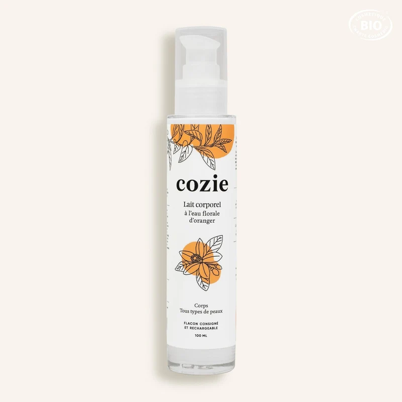 Lait corporel à l’eau florale d’oranger
