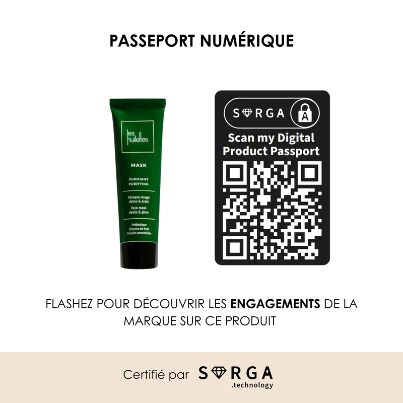 Masque visage détox et éclat MASK