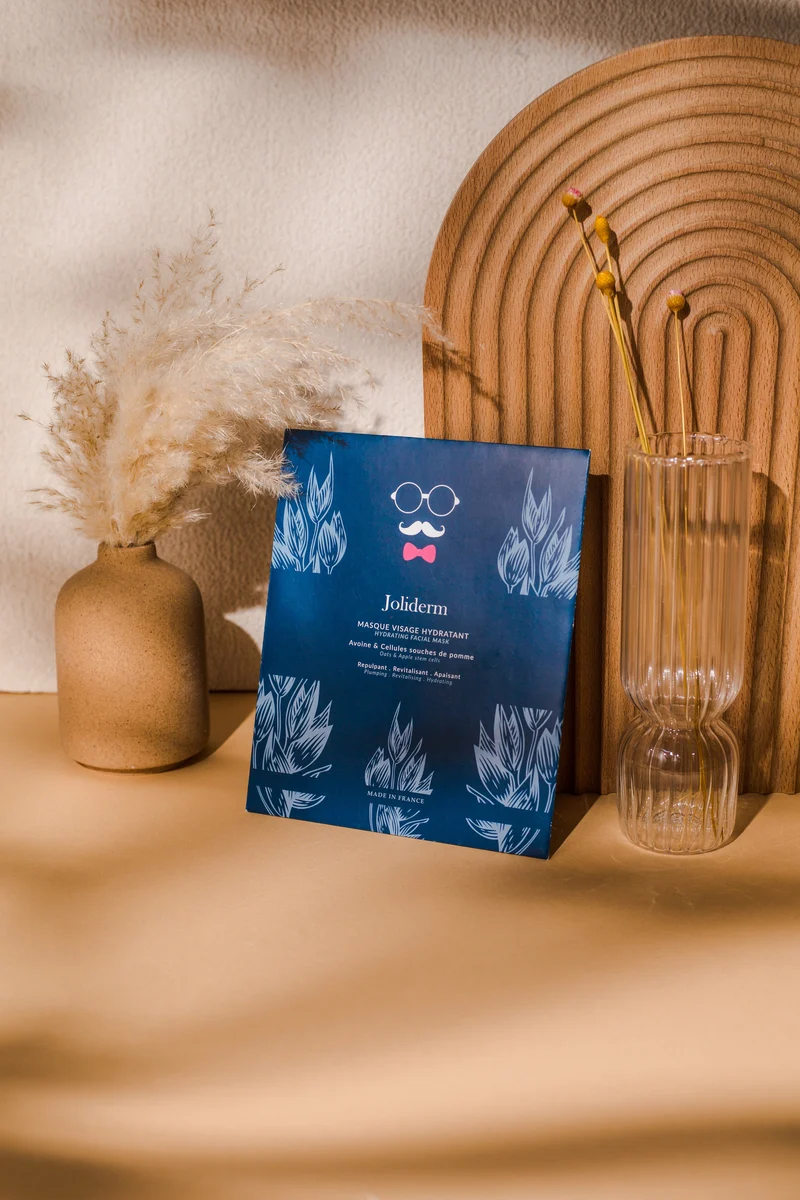 Masque visage hydratant pour homme