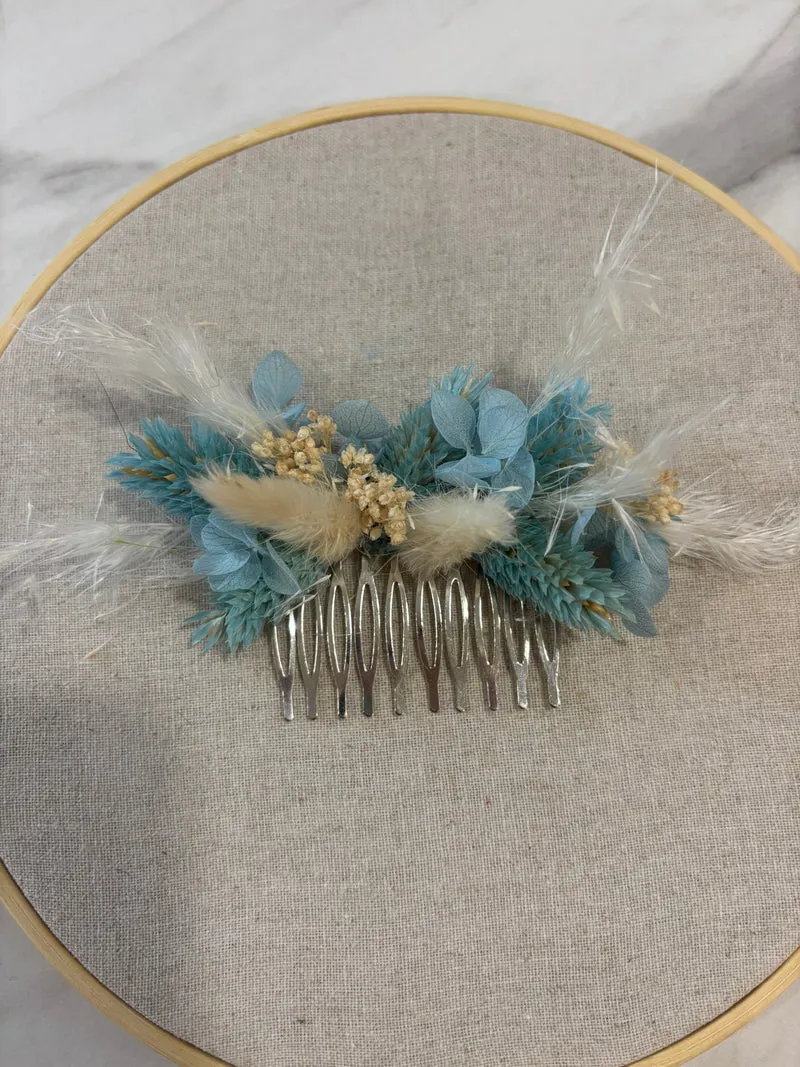 Peigne bleu & blanc
