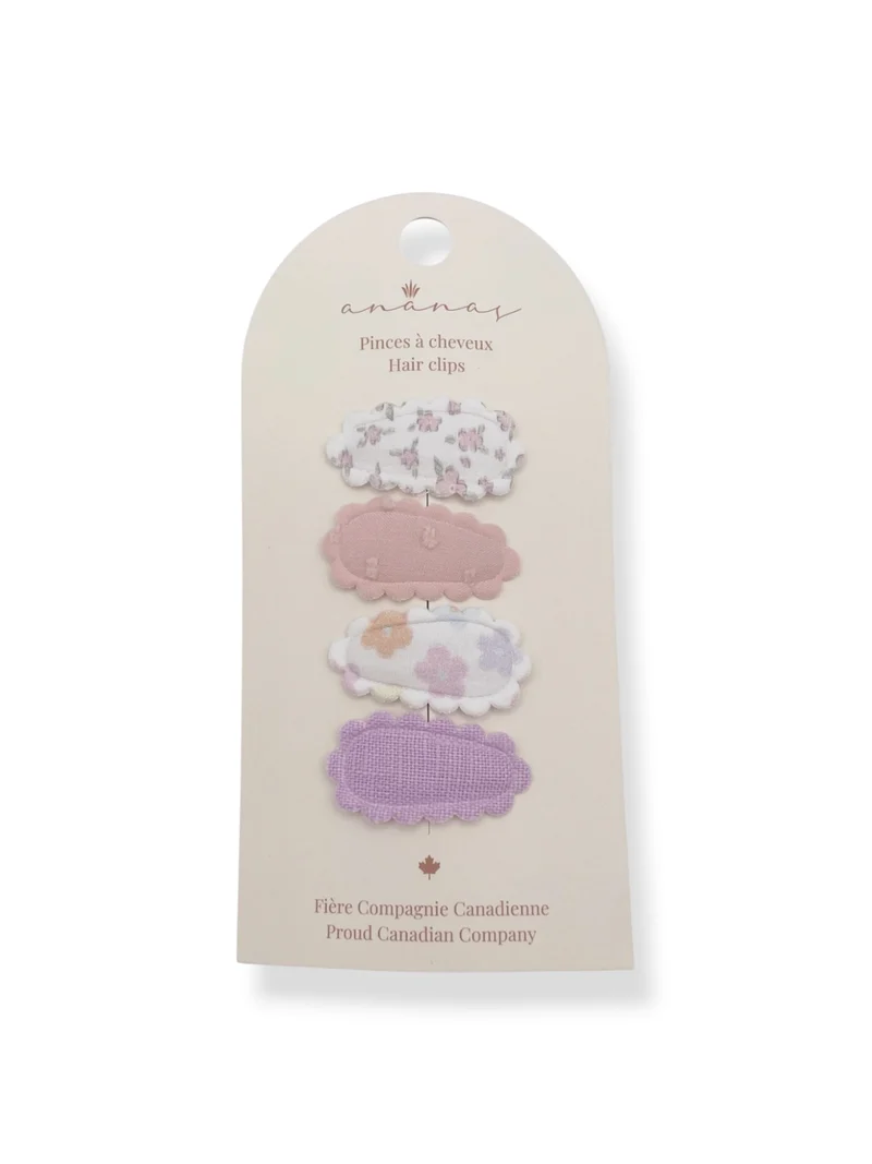 Barrettes en tissu - Rosie