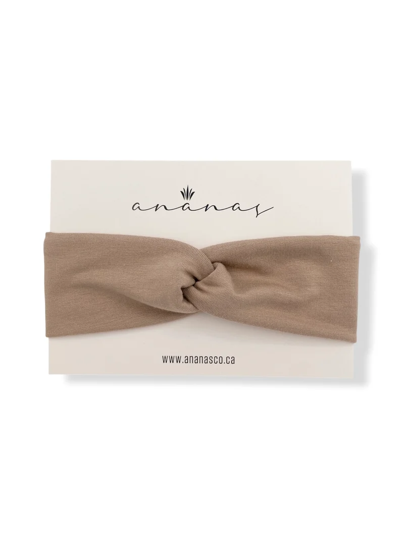 Bandeau pour bébé croisé en bambou