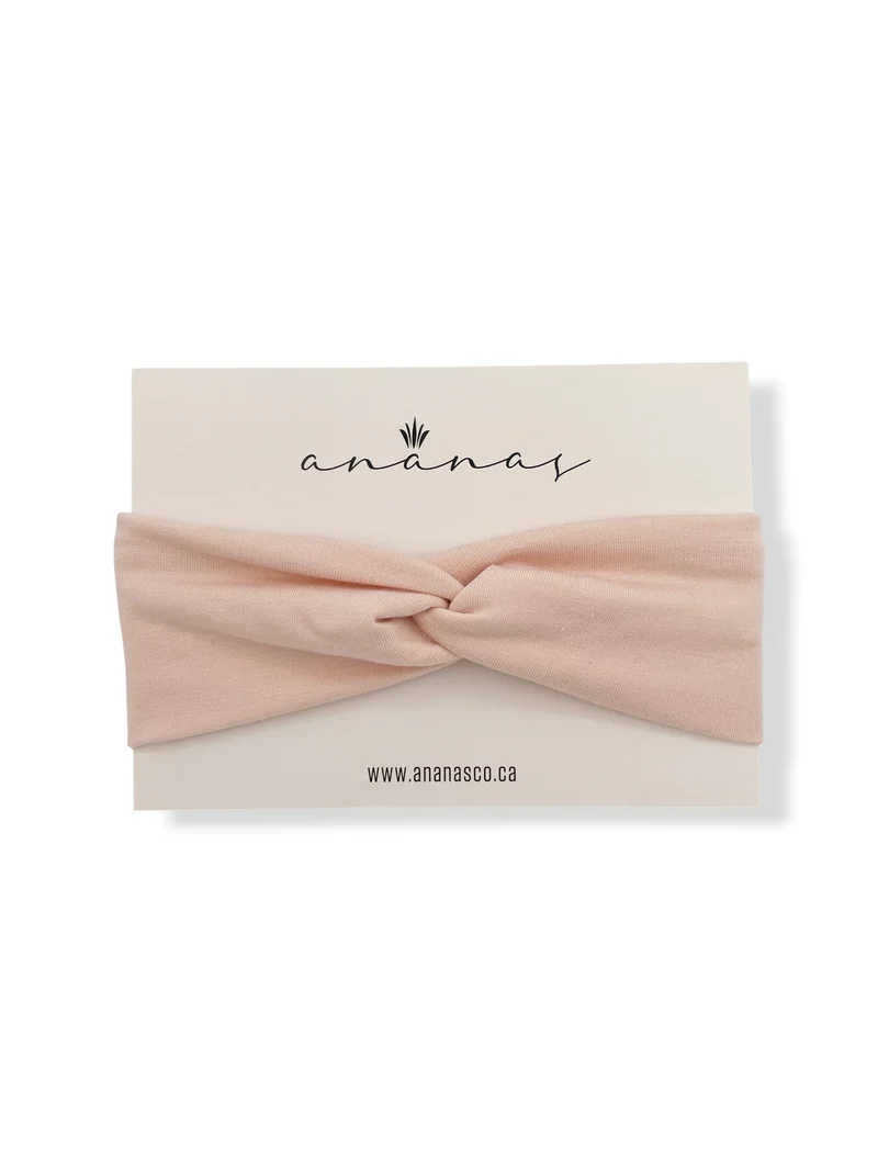 Bandeau pour bébé croisé en bambou