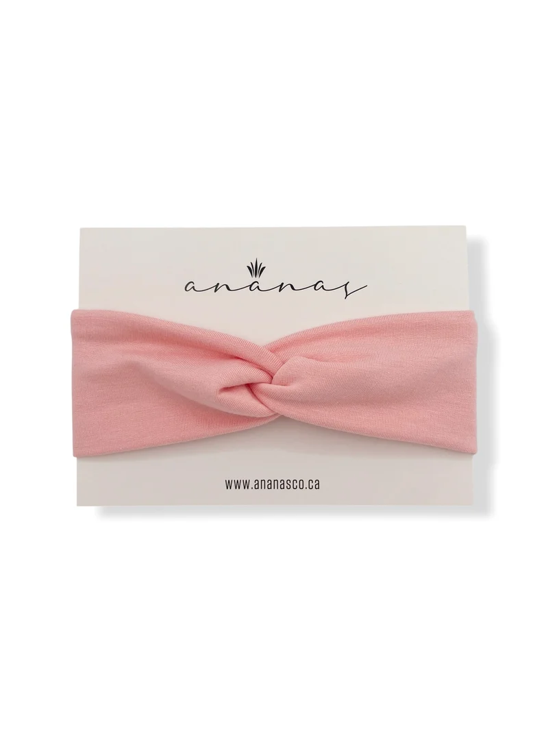 Bandeau pour bébé croisé en bambou