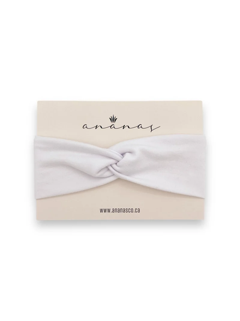 Bandeau pour bébé croisé en bambou