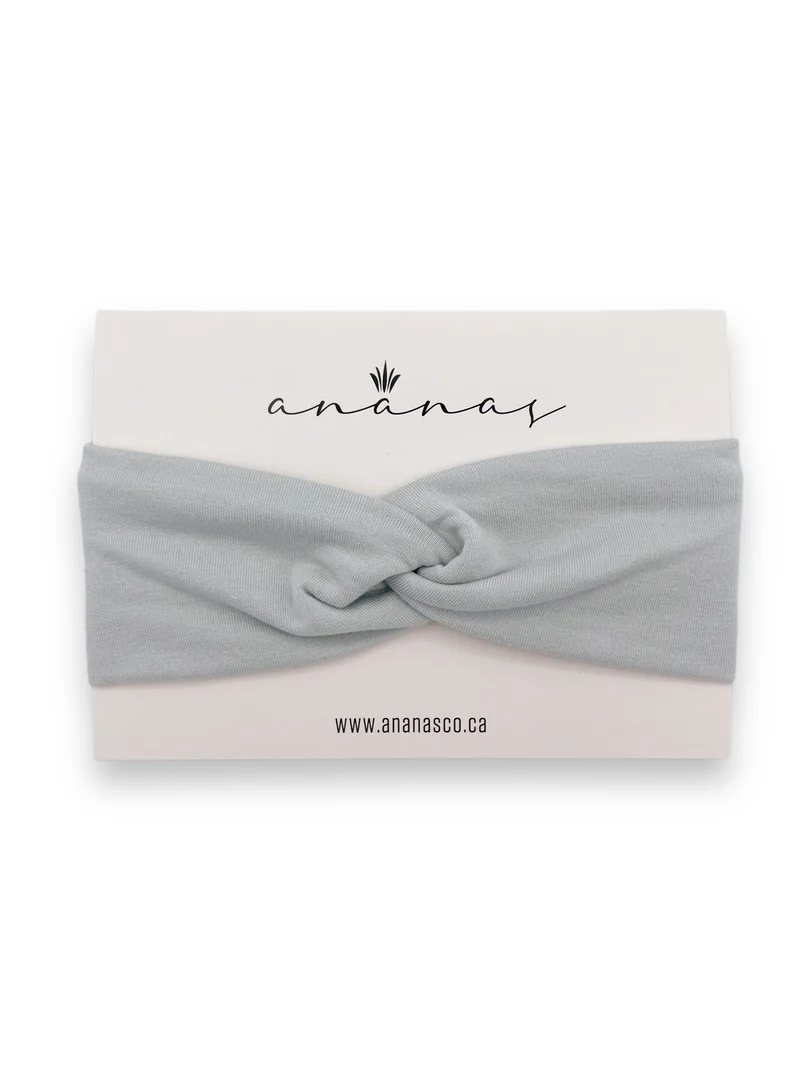 Bandeau pour bébé croisé en bambou