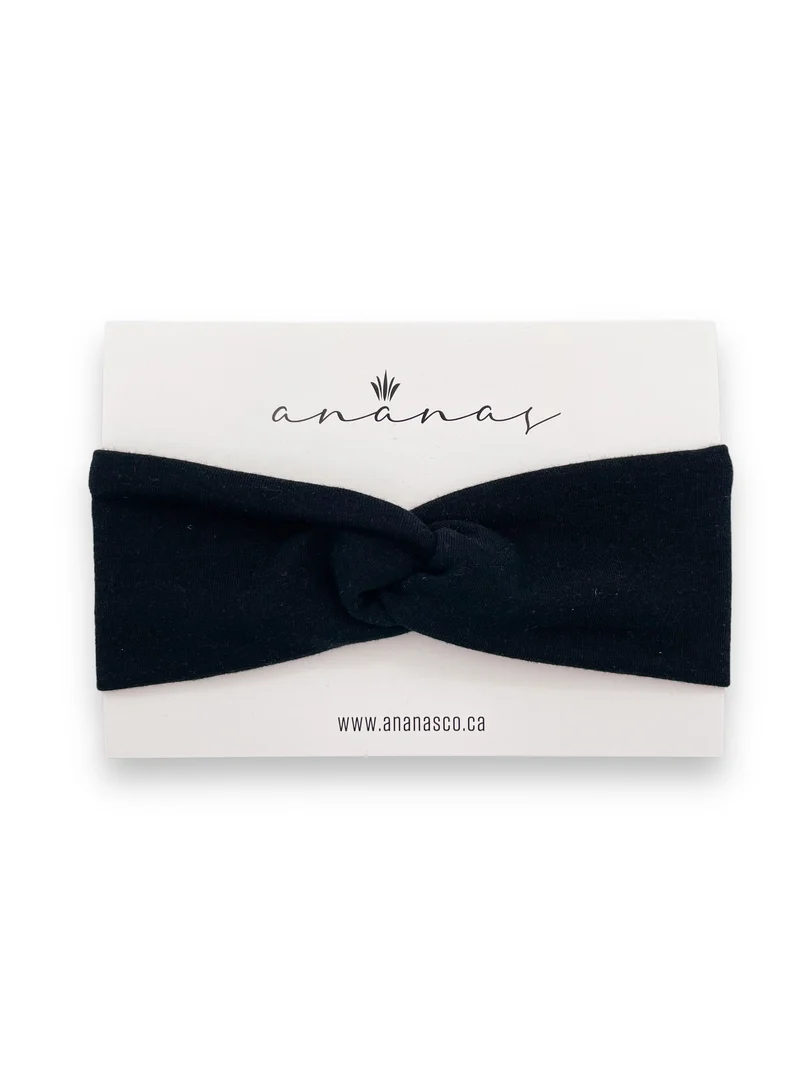 Bandeau pour bébé croisé en bambou