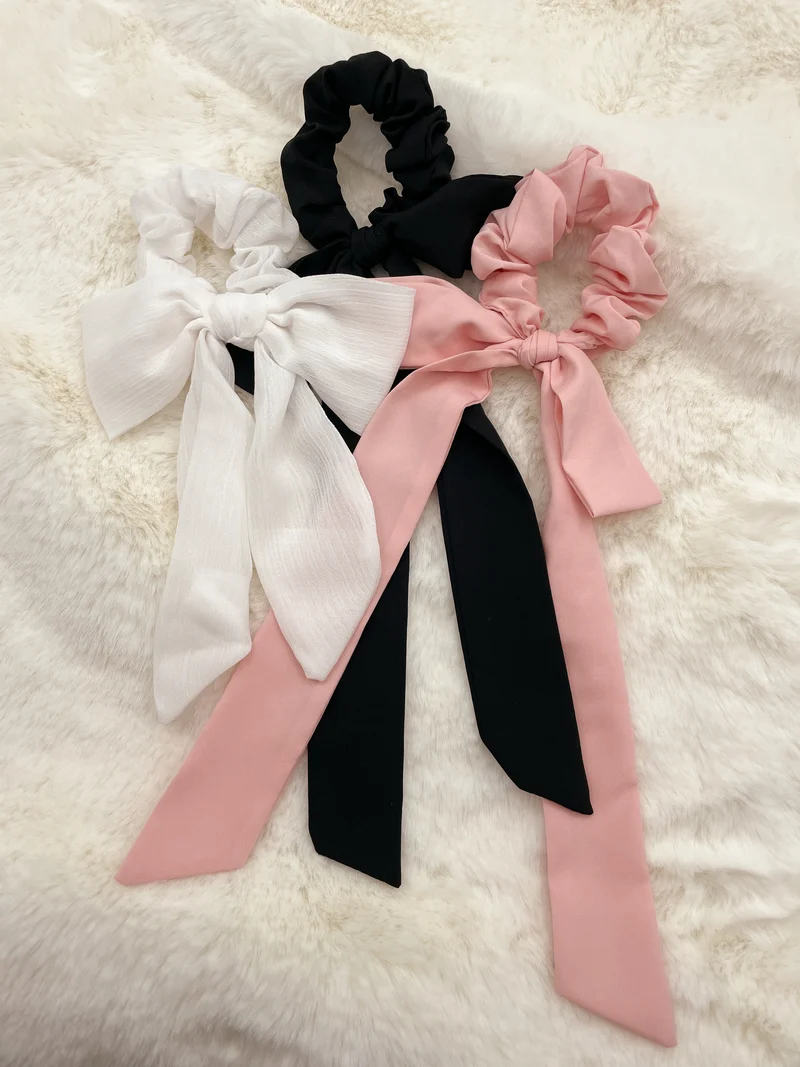 Chouchou pour enfant - Boucle Blanc