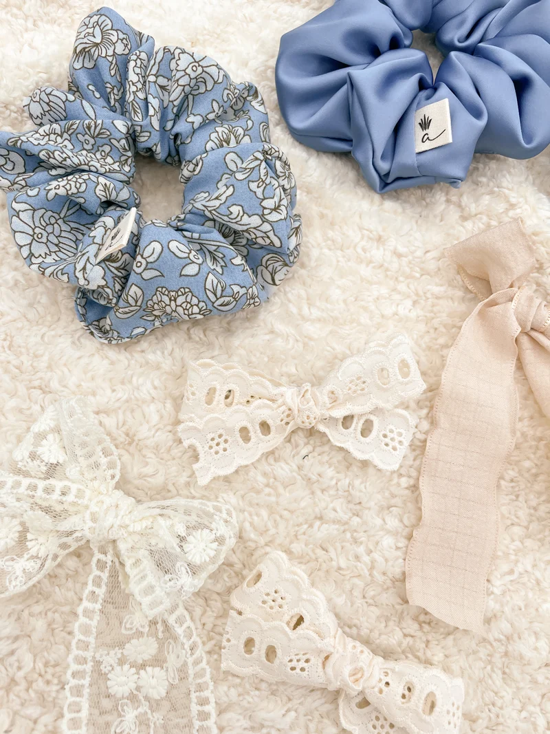 Chouchou Coton - Bleu Vintage
