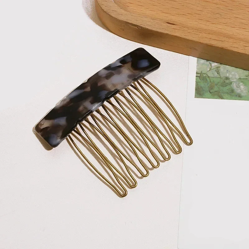 Petit peigne à cheveux – Rectangle Écaillé