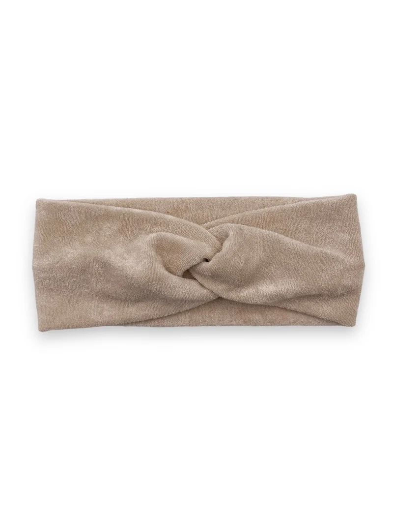 Bandeau en Ratine - Beige