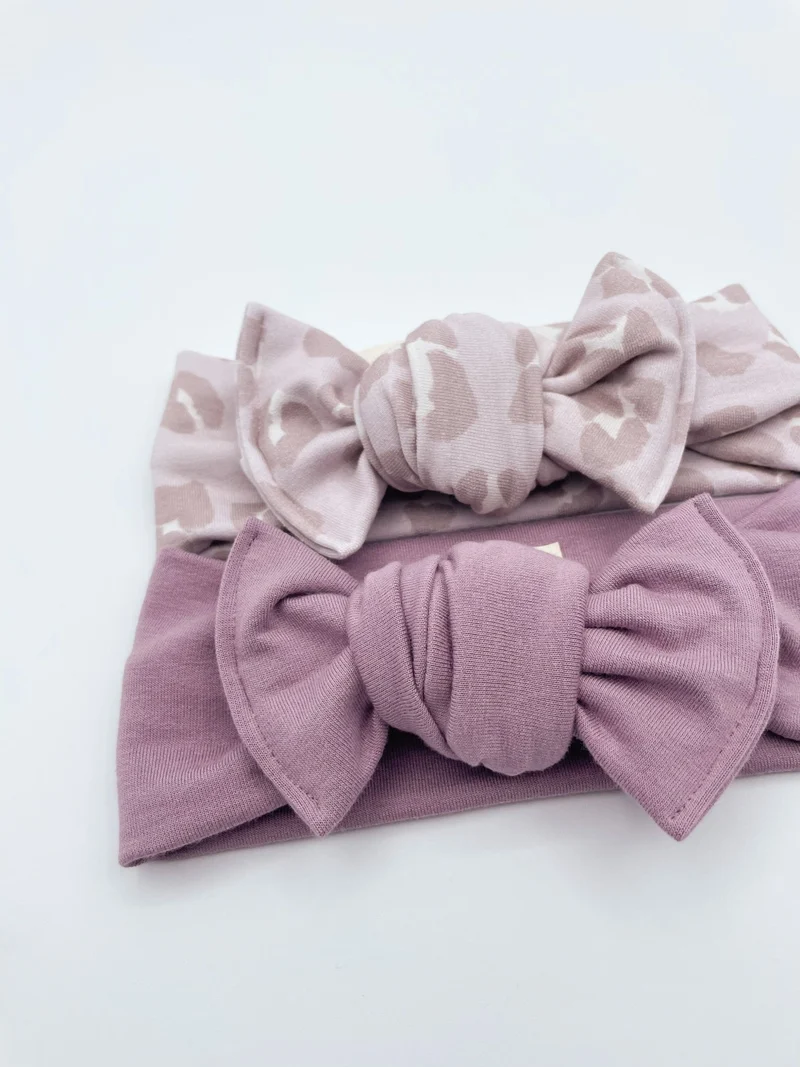 Bandeau boucle en bambou à nouer - Leo
