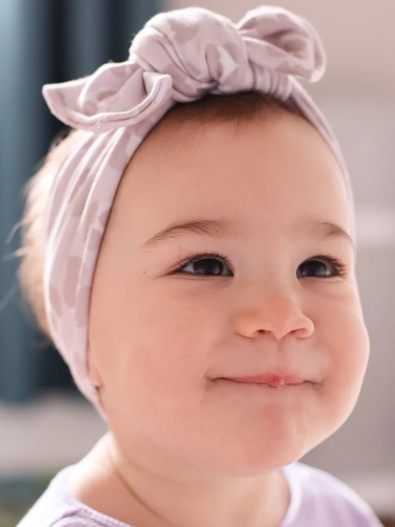 Bandeau boucle en bambou à nouer - Leo