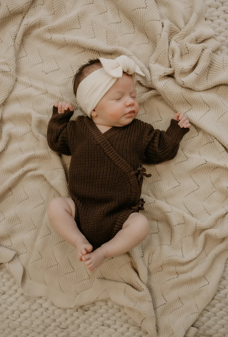 Bandeau boucle en bambou à nouer