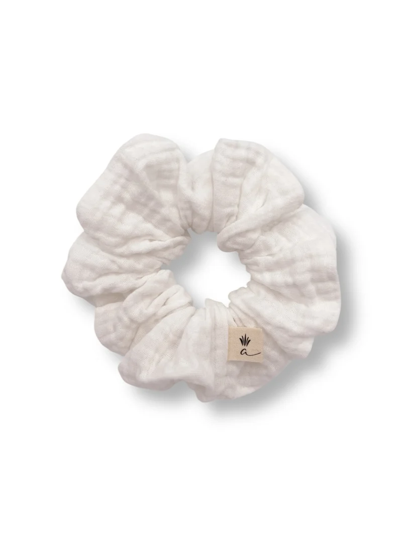 Chouchou Mousseline Bio - Blanc