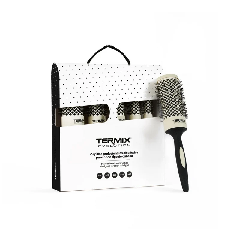 Brosse ronde professionnelle EVOLUTION soft TERMIX x5
