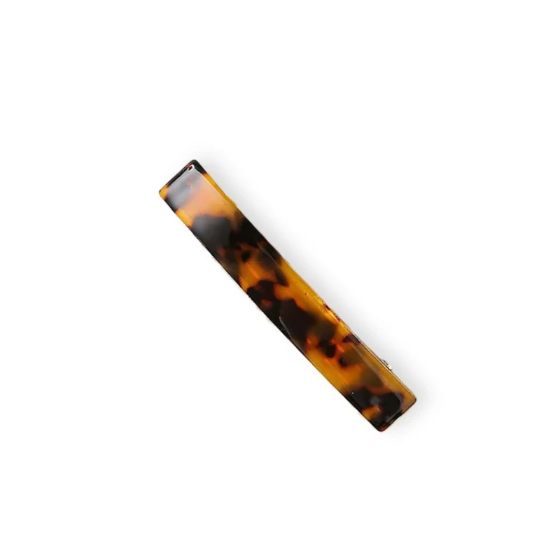 Barrette cheveux – Léopard d’Acétate