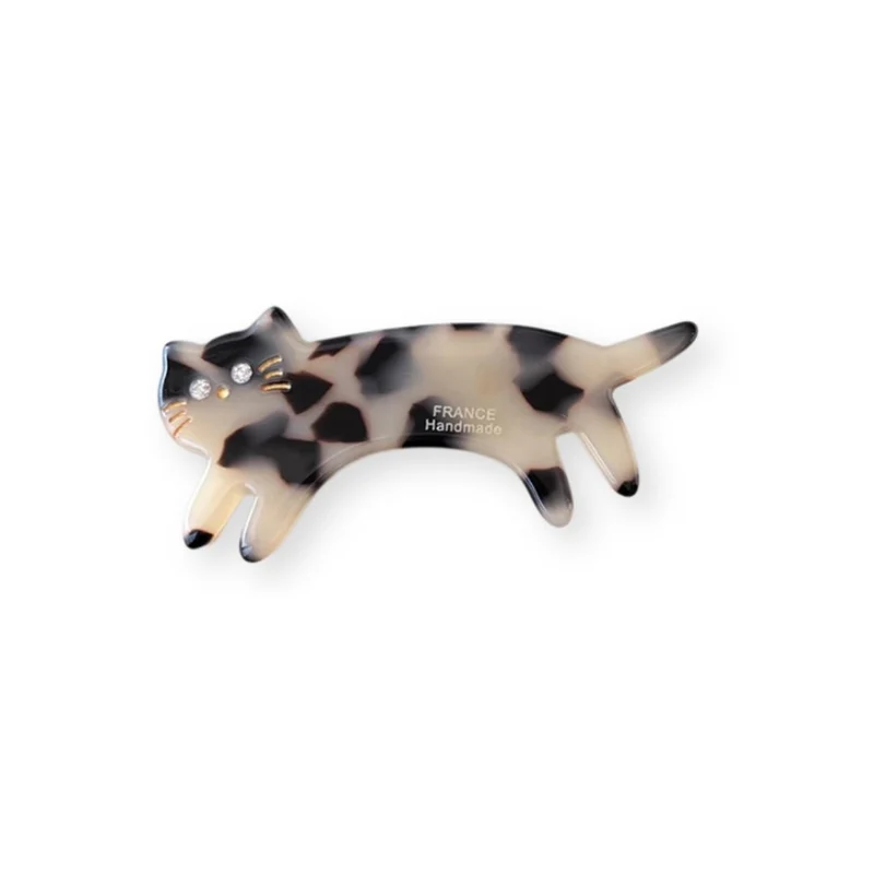 Pince à cheveux - Petit Chat Tacheté