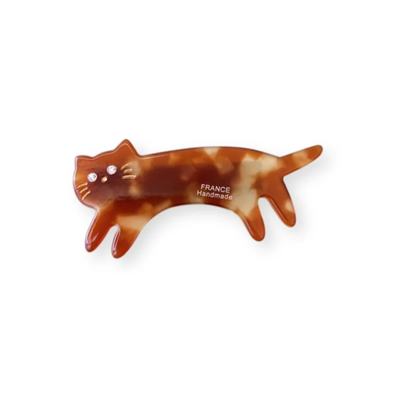 Pince à cheveux - Petit Chat Tacheté