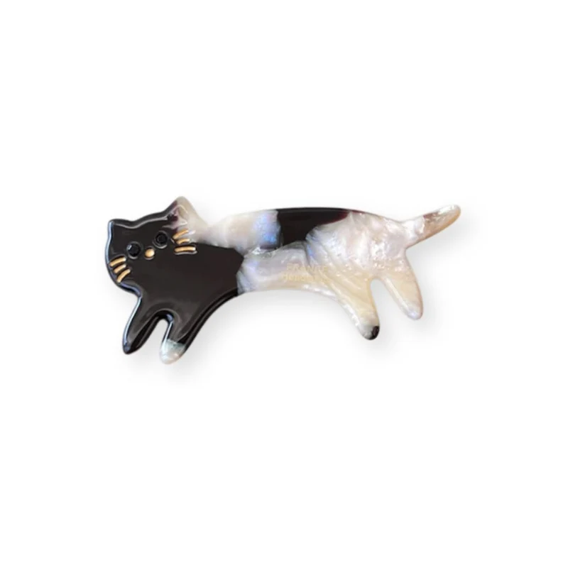 Pince à cheveux - Petit Chat Tacheté