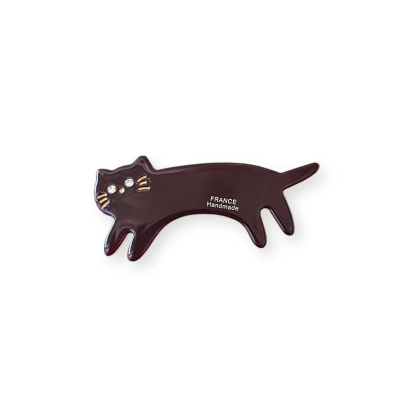 Pince à cheveux - Petit Chat Acétate