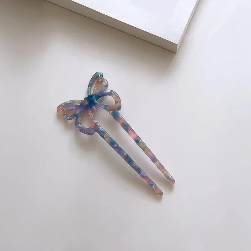 Épingle à cheveux – Papillon d'Acétate