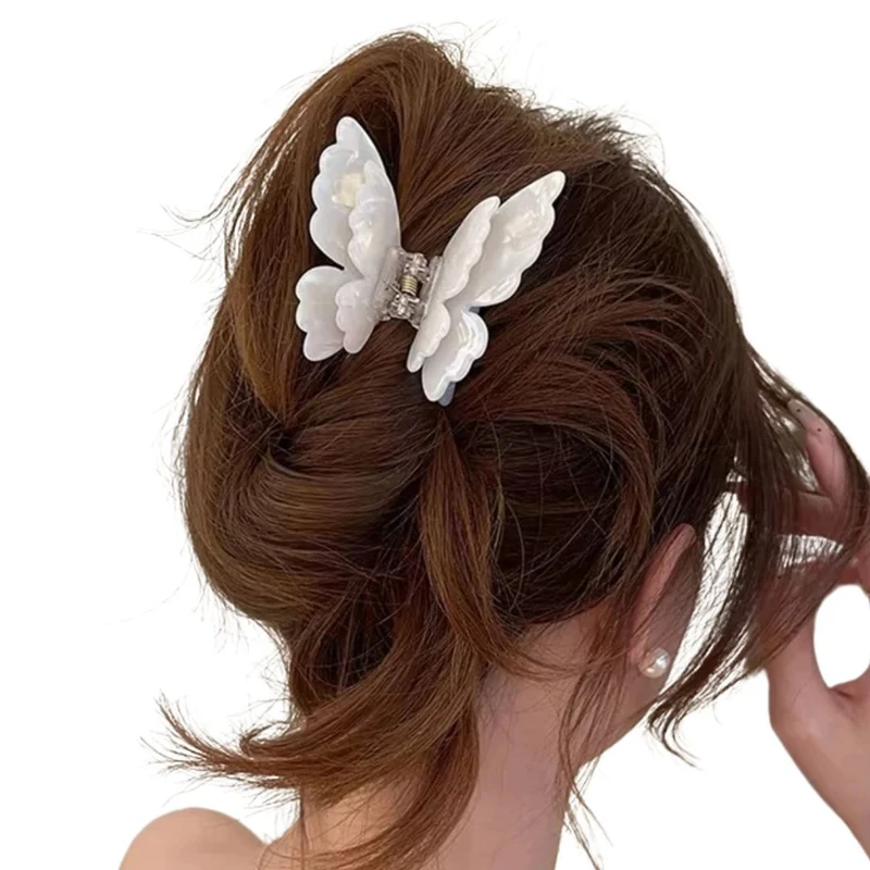 Pince à cheveux – Papillon Chromatique