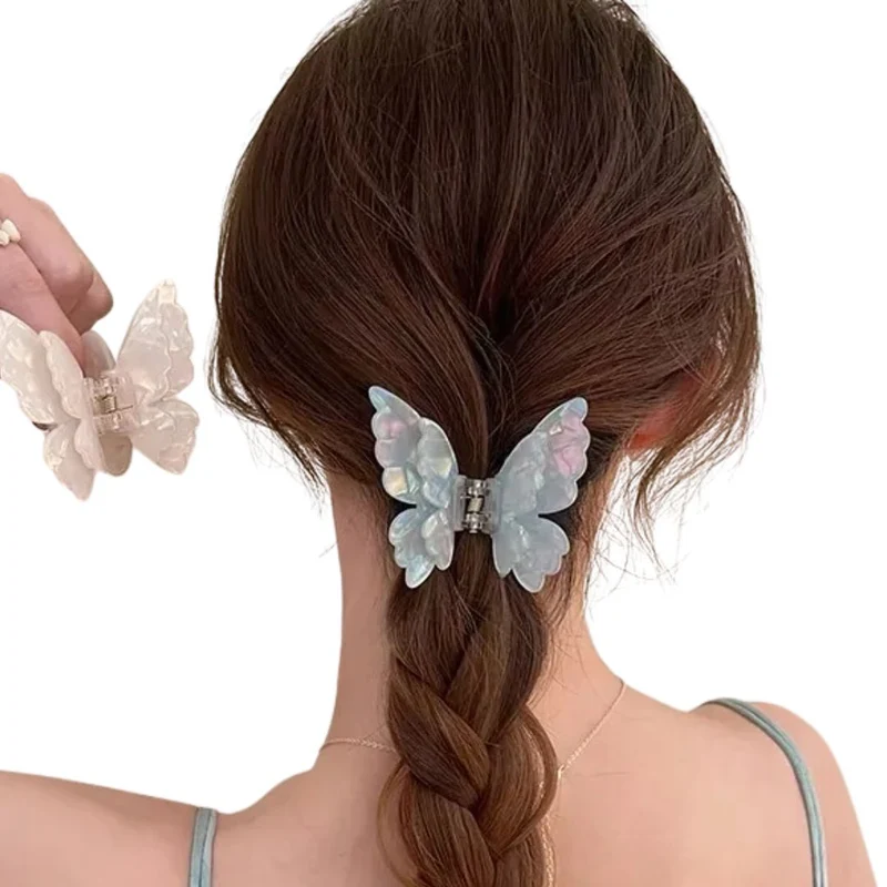 Pince à cheveux – Papillon Chromatique