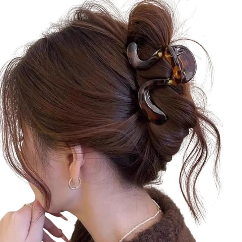 Pince à cheveux - Pieuvre Brillante
