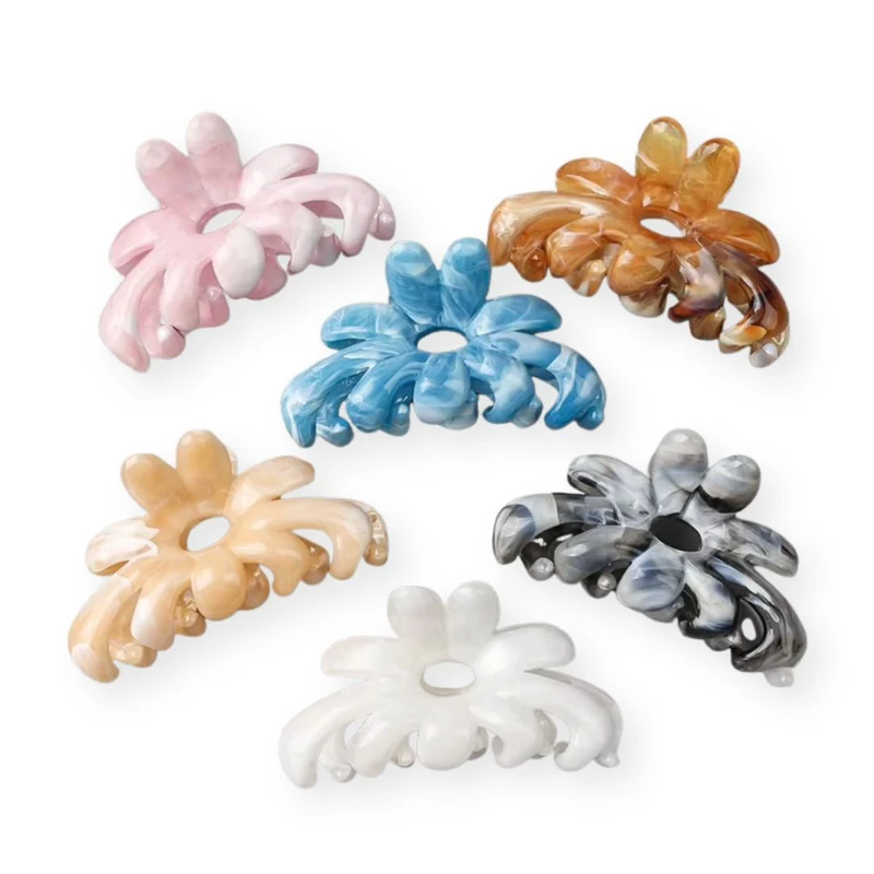 Pince à cheveux crabe - Fleurs de Cocotier