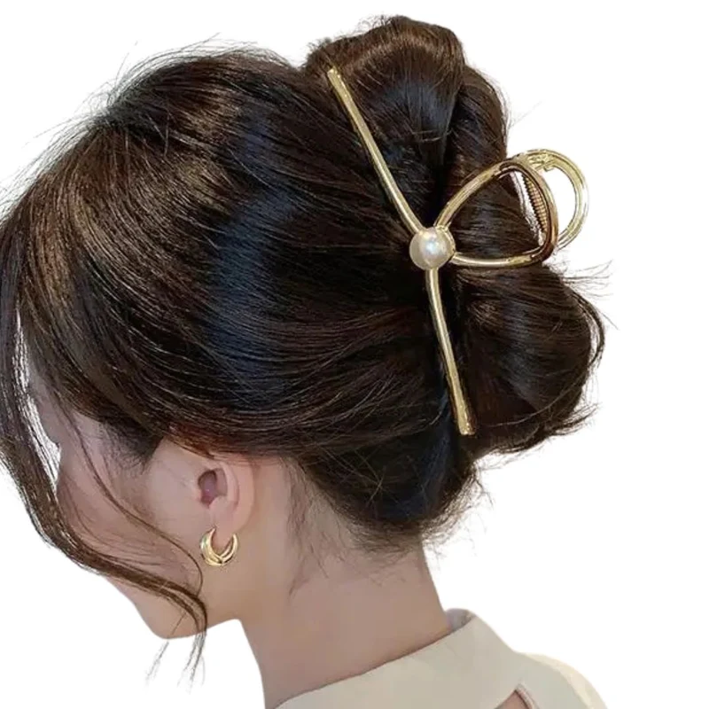 Pince à cheveux - Douceur Nacrée