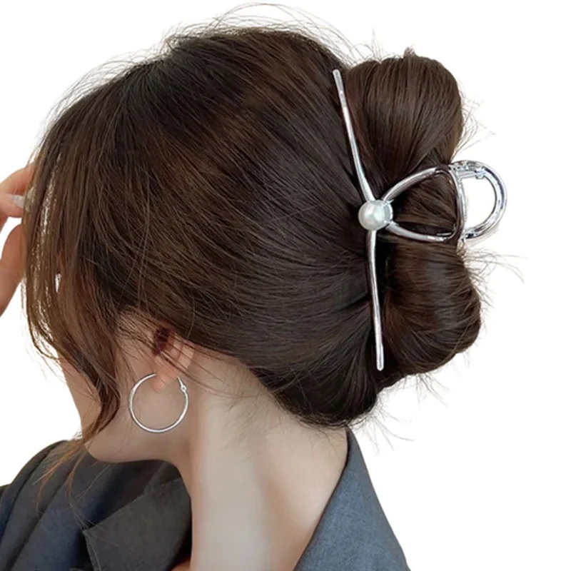 Pince à cheveux - Douceur Nacrée