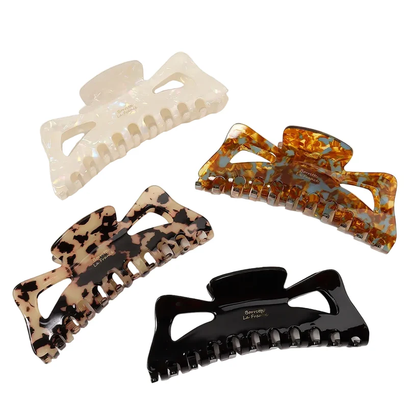 Grande pince à cheveux crabe – Nœud Papillon