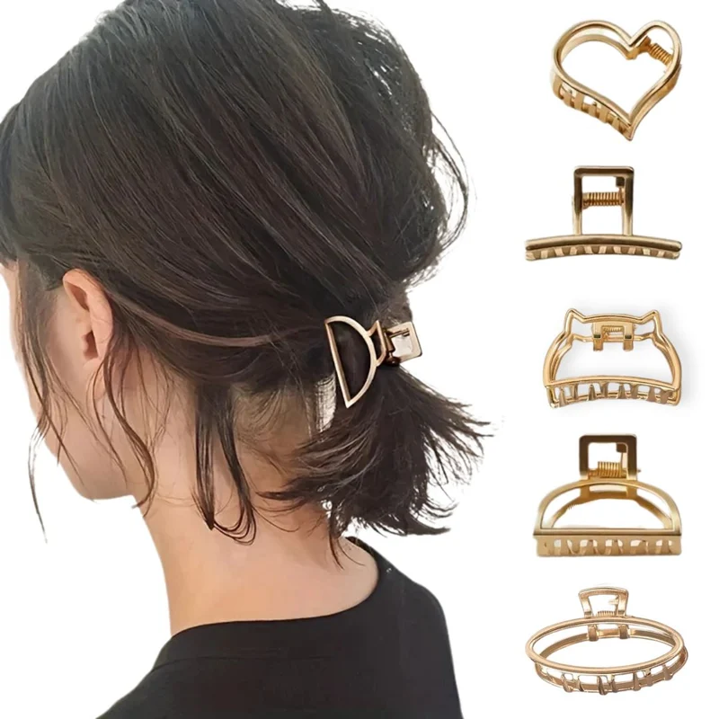 Petite pince à cheveux – Or Impérial