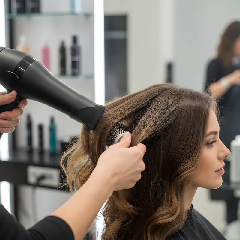Coupe + brushing flou / bouclé
