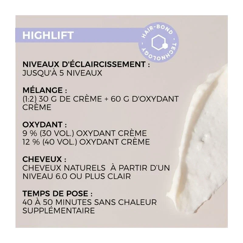 Coloration Éclaircissante Highlift H.22 Blonde Expert Indola 60ml