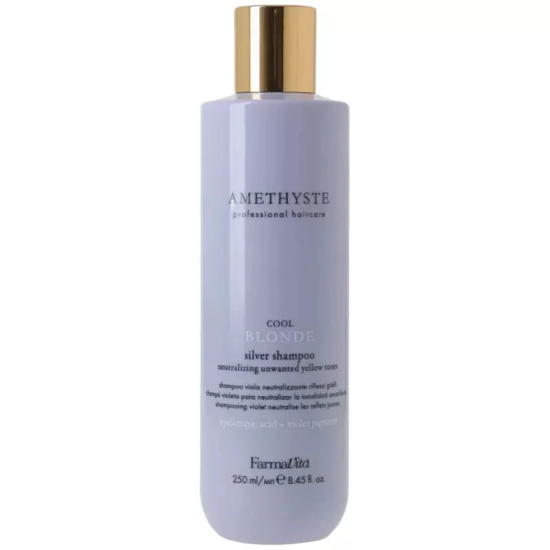 Shampooing Silver - Cheveux blonds - Amethyste BLONDE - (250ml)