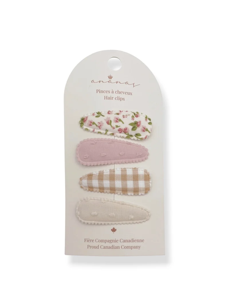 Barrettes en tissu - Classique