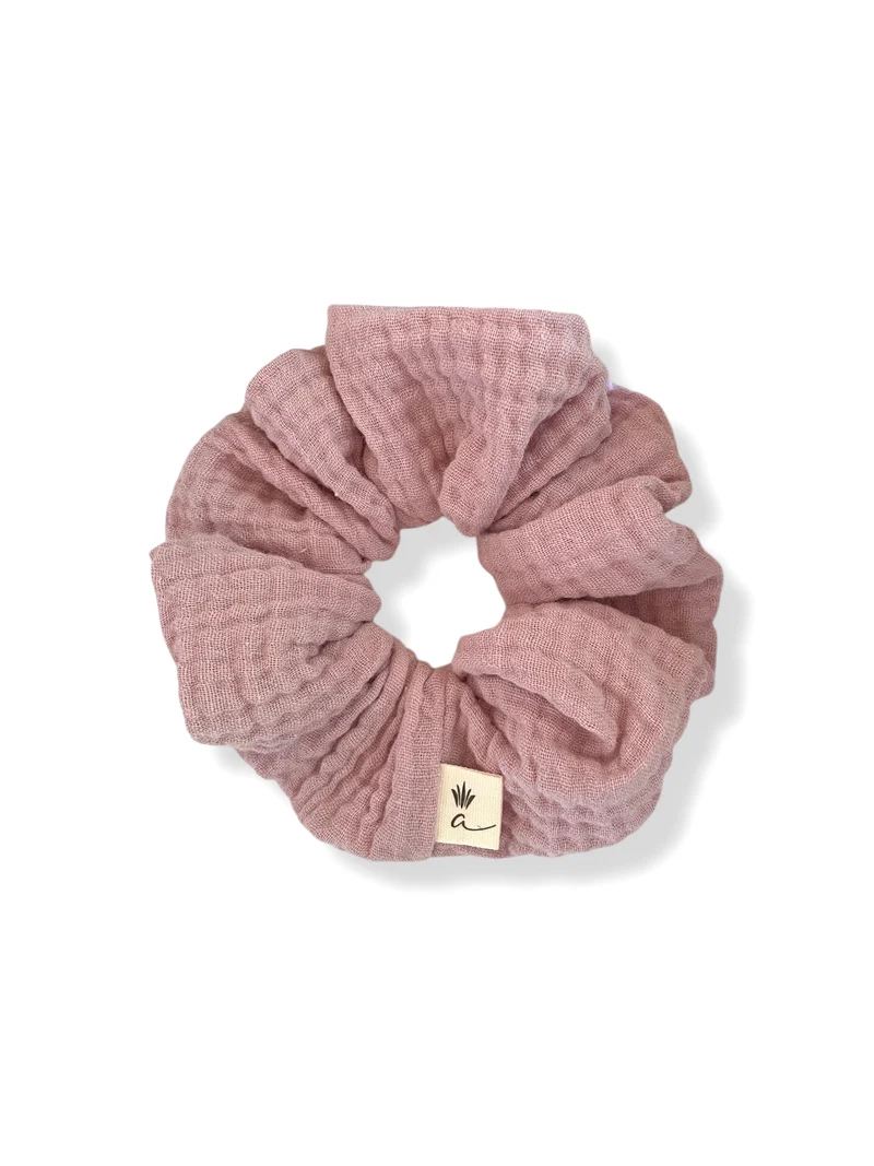 Chouchou Mousseline Bio - Mauve
