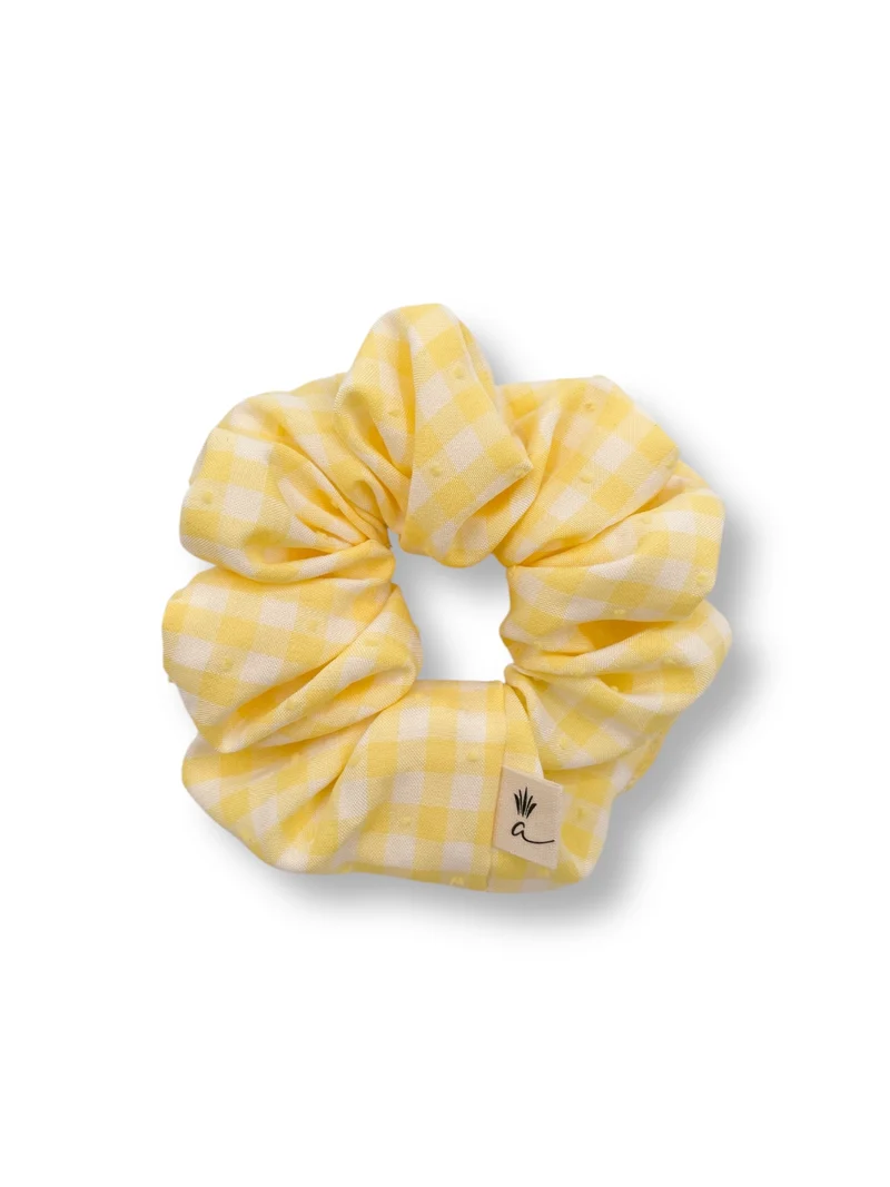Chouchou - Coton Vichy Jaune