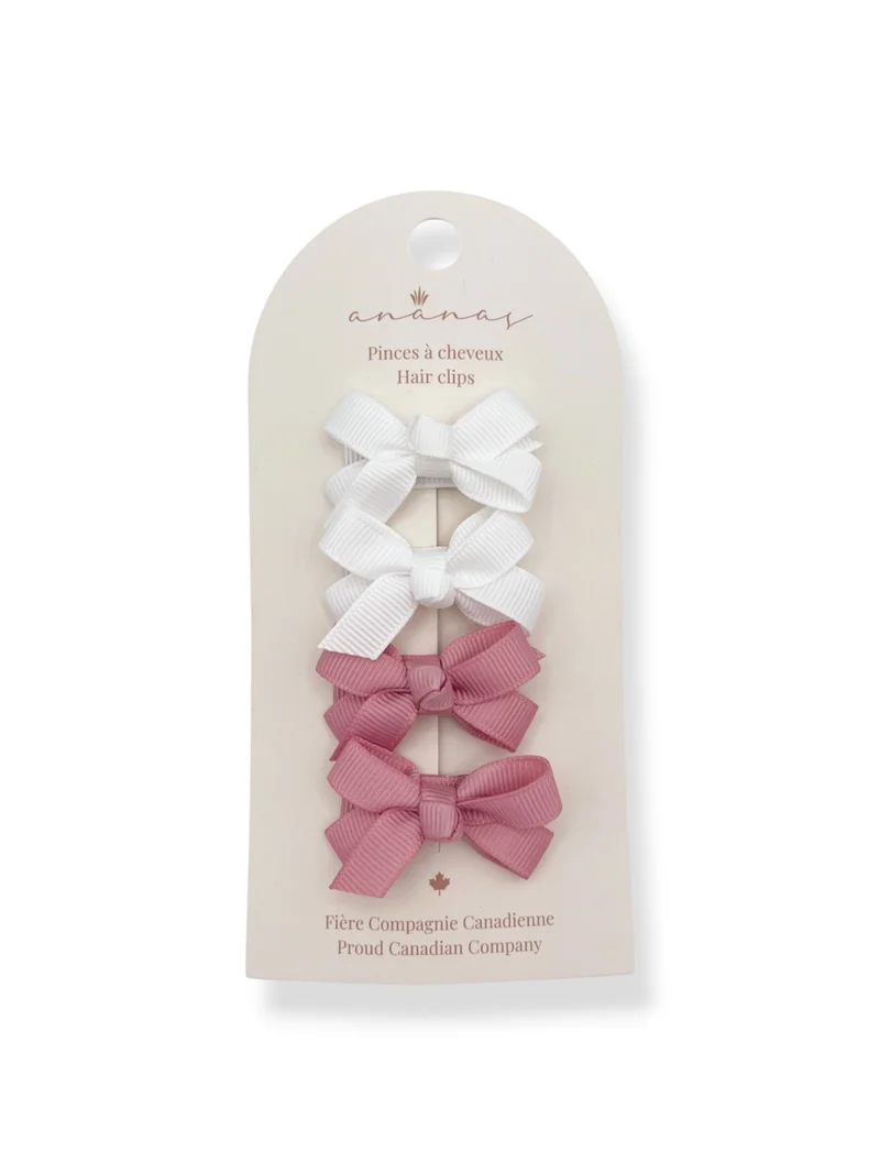 Bouclettes - Blanc/Rose