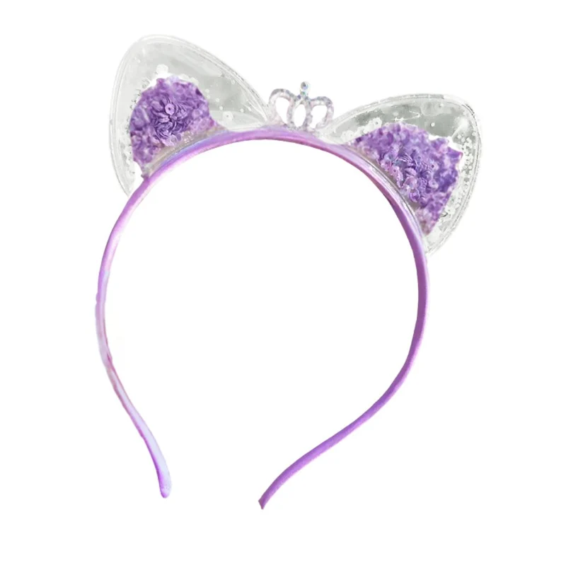 Serre-tête - Oreilles Pailletées Brillantes