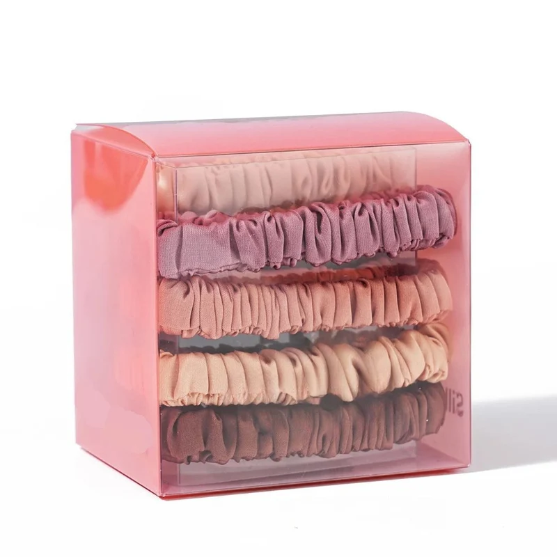 Mini chouchous 8 pièces - Imitation Soie