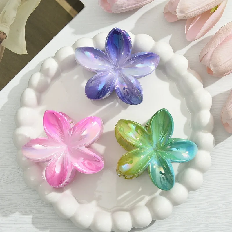 Pinces à cheveux - Fleurs d'été XXL